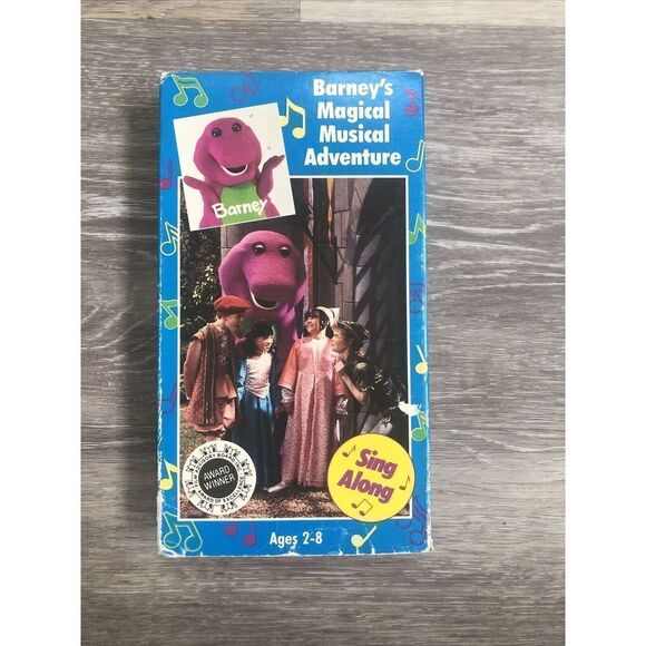 Barney - Barneys Magical Musical Adventure (VHS, 1993). Please Read - Picture 2 of 8